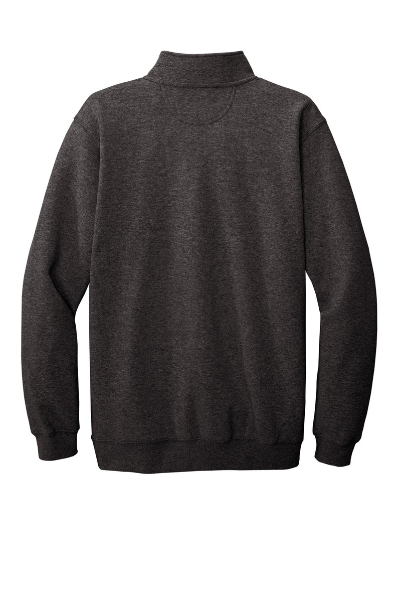 Carhartt Midweight 1/4-Zip Mock Neck Sweatshirt - Carbon Heather
