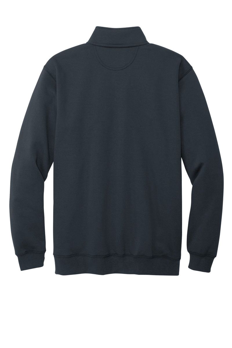 Carhartt Midweight 1/4-Zip Mock Neck Sweatshirt - New Navy