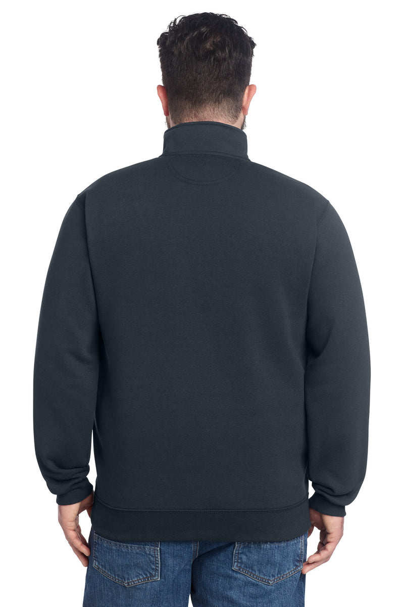 Carhartt Midweight 1/4-Zip Mock Neck Sweatshirt - New Navy