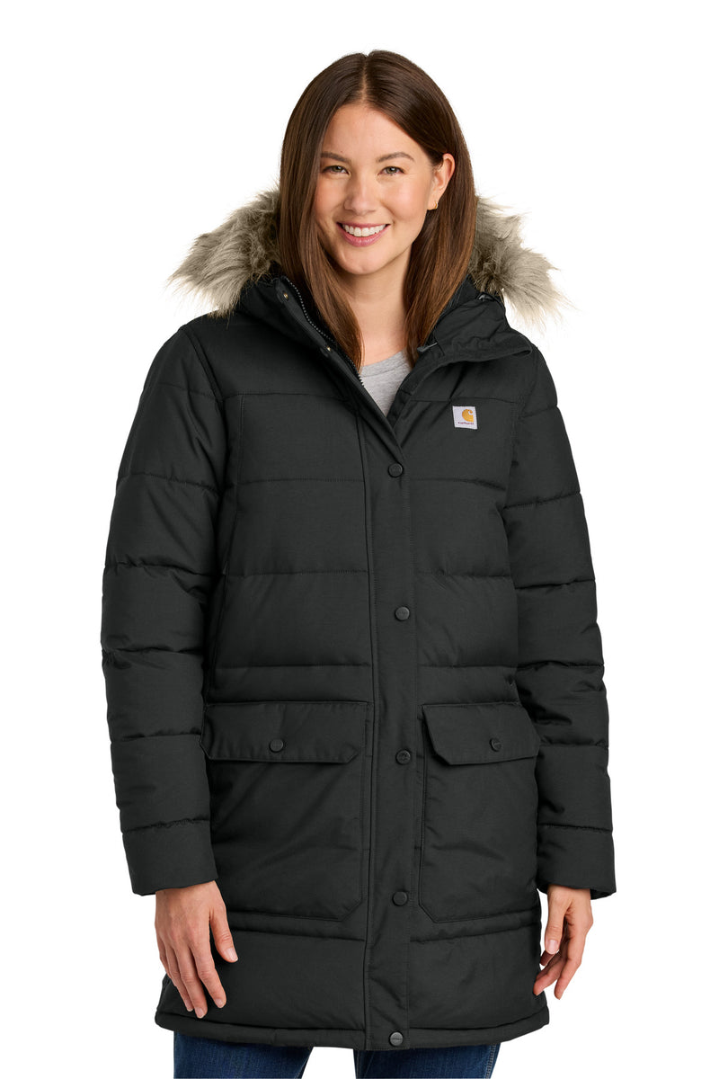 Carhartt Women's Montana Insulated Hooded Coat - Black