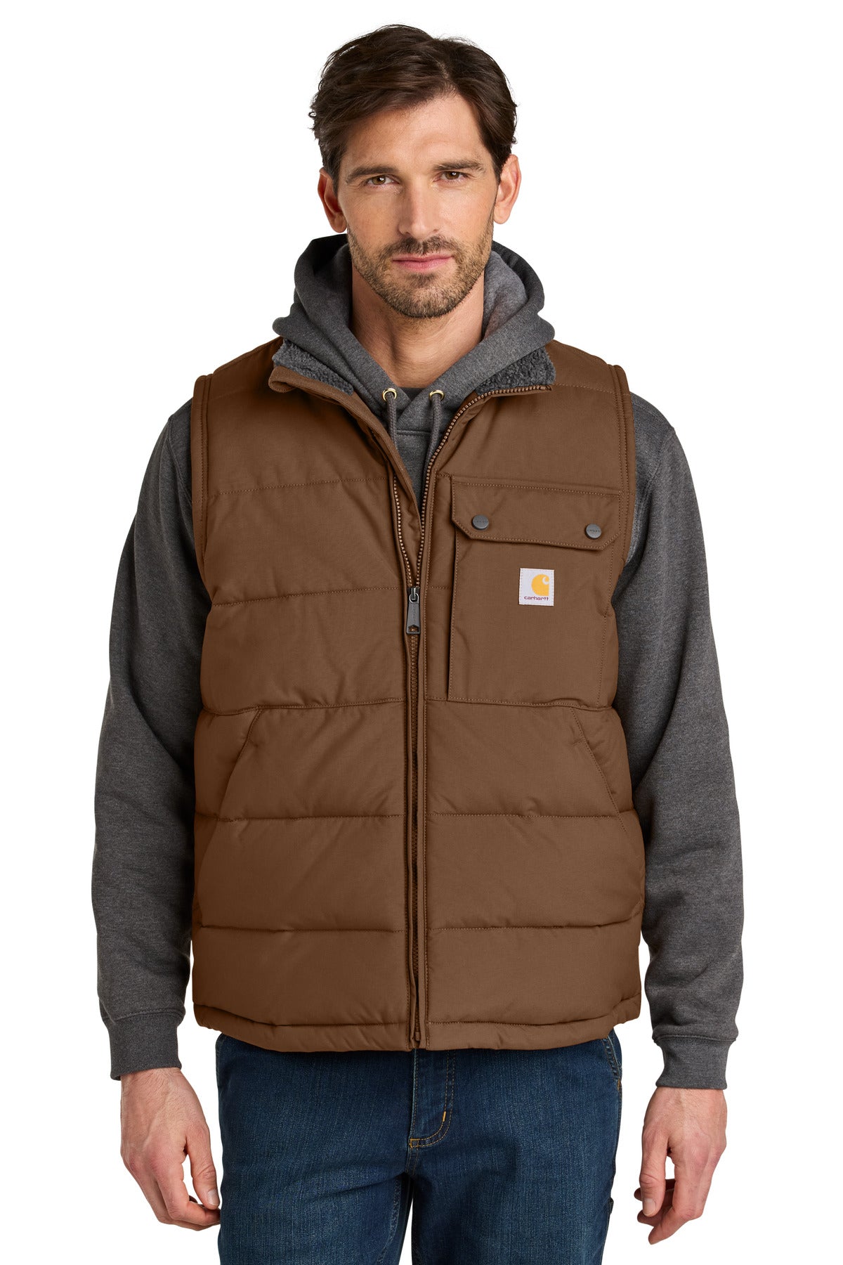 Carhartt Montana Insulated Vest - Red Duck Brown