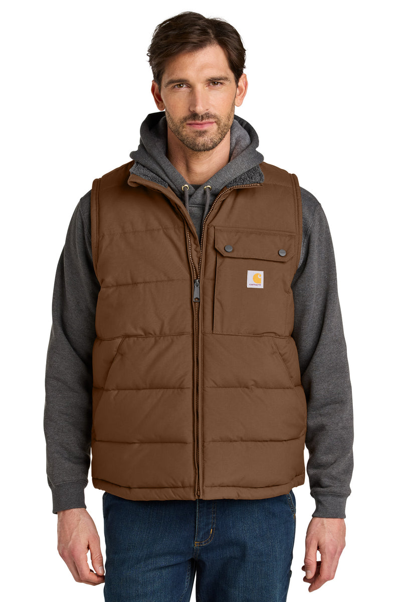 Carhartt Montana Insulated Vest - Red Duck Brown