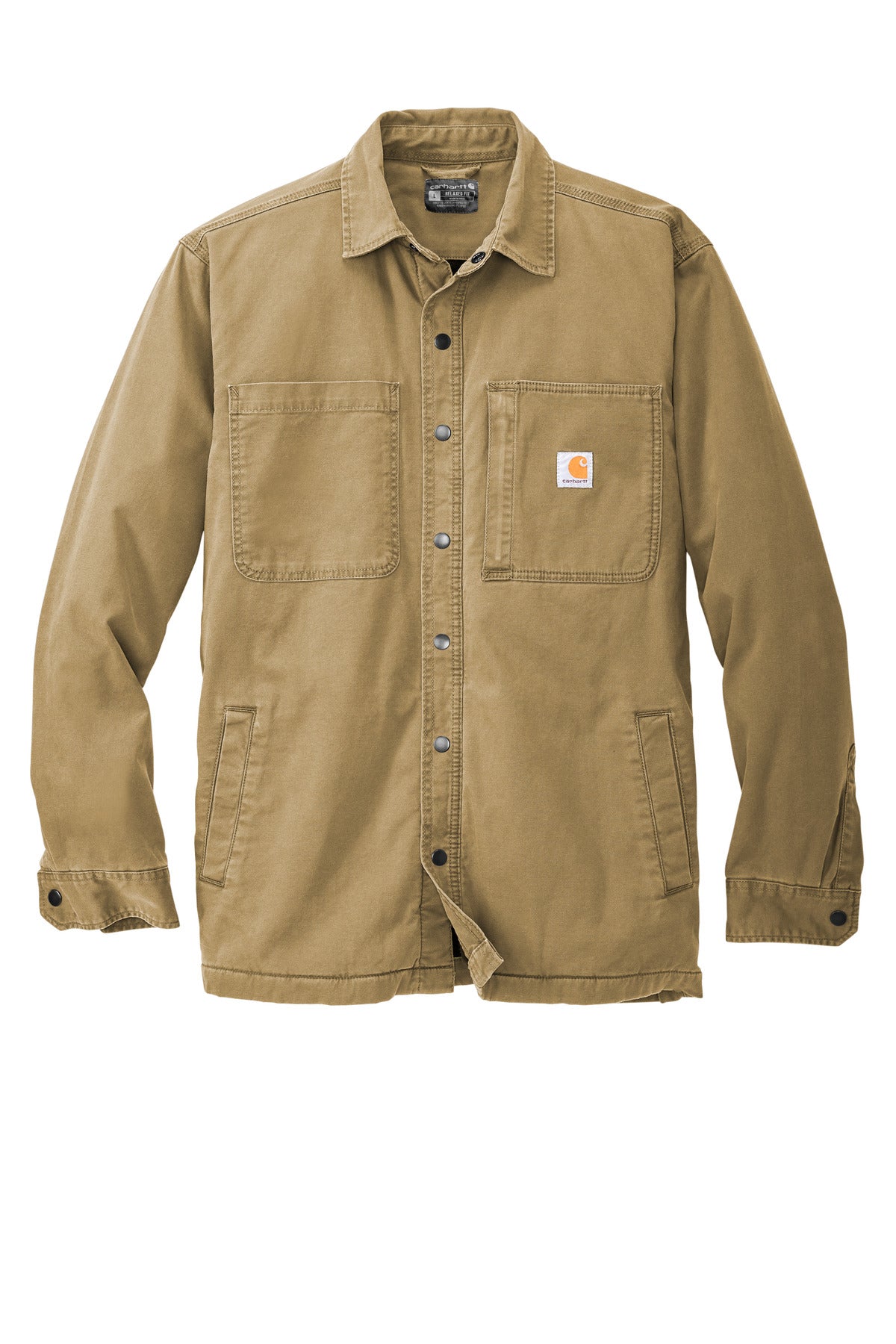 Carhartt Rugged Flex Fleece-Lined Shirt Jac - Dark Khaki