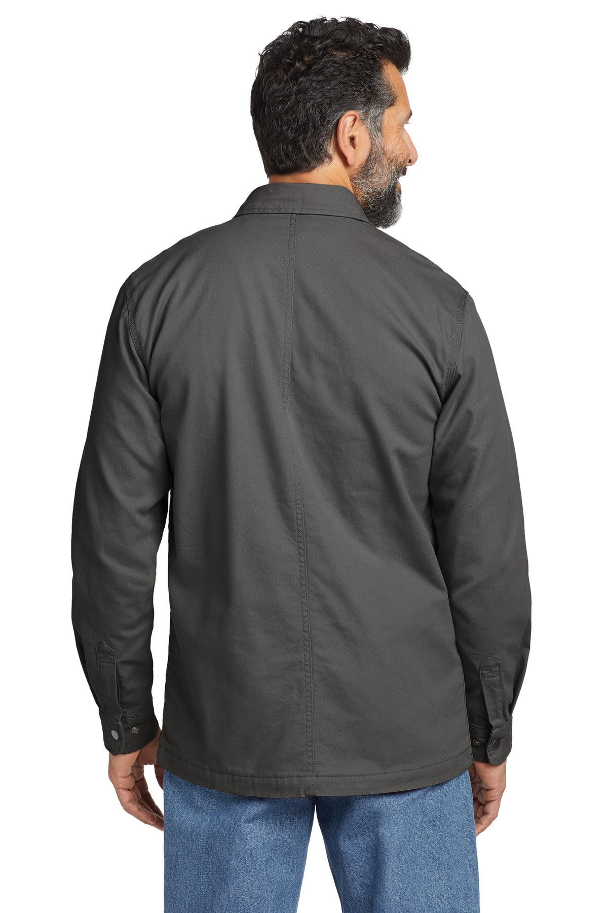 Carhartt Rugged Flex Fleece-Lined Shirt Jac - Shadow Grey