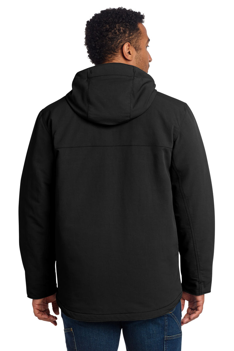 Carhartt Super Dux Insulated Hooded Coat - Black
