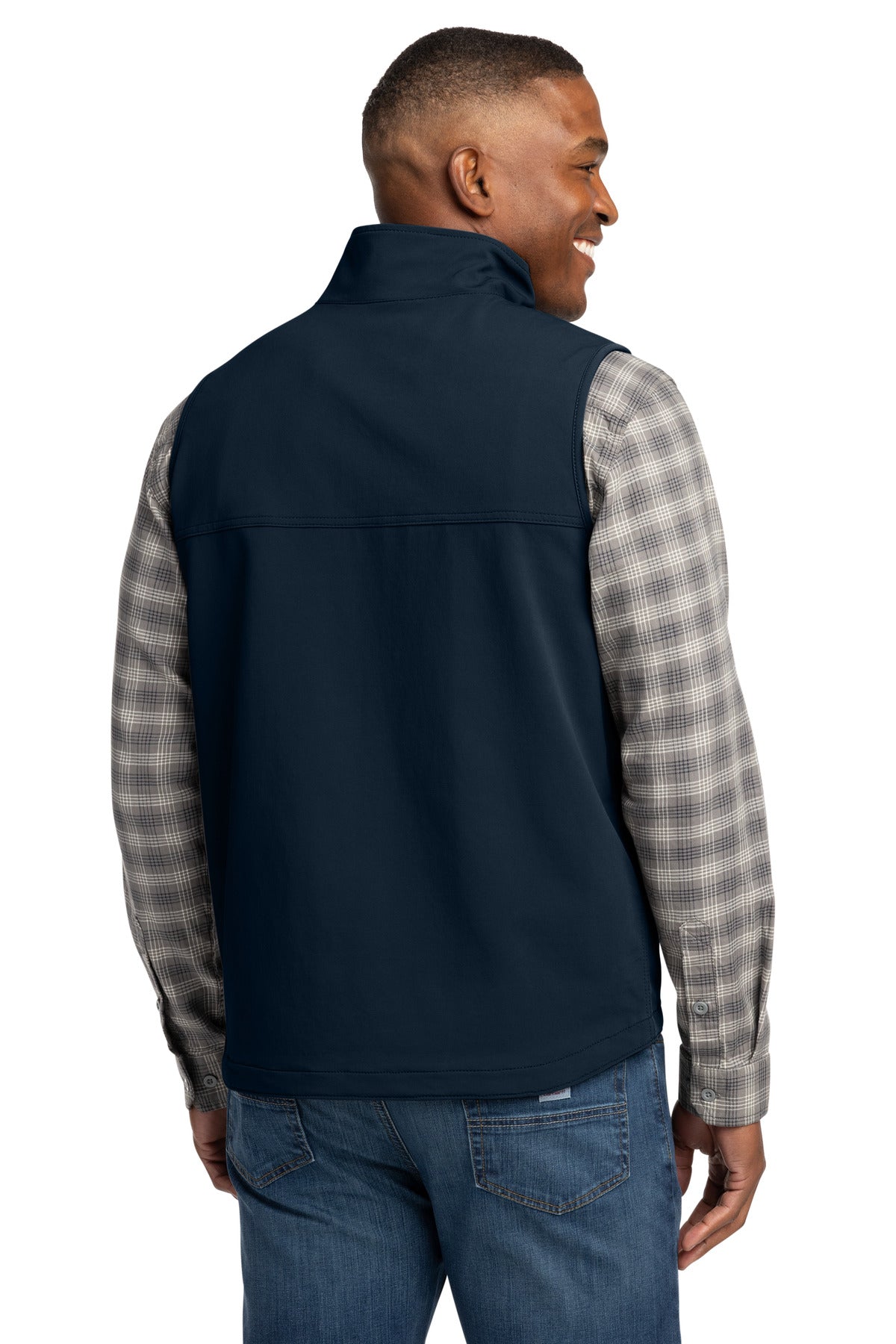 Carhartt Super Dux Soft Shell Vest - Navy