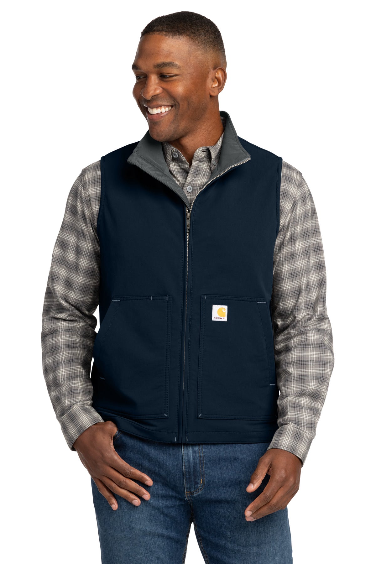Carhartt Super Dux Soft Shell Vest - Navy