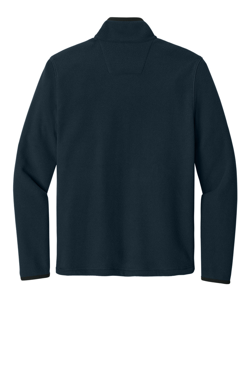 Carhartt Textured Full-Zip Fleece Jacket - Navy