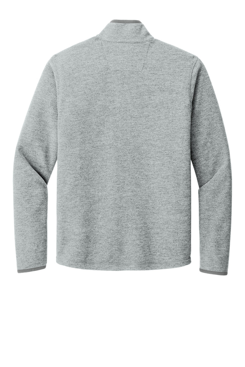 Carhartt Textured 1/2-Zip Fleece Jacket - Heather Grey