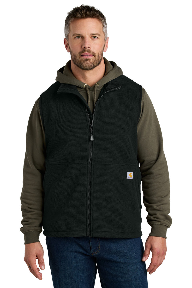 Carhartt Textured Fleece Vest - Black