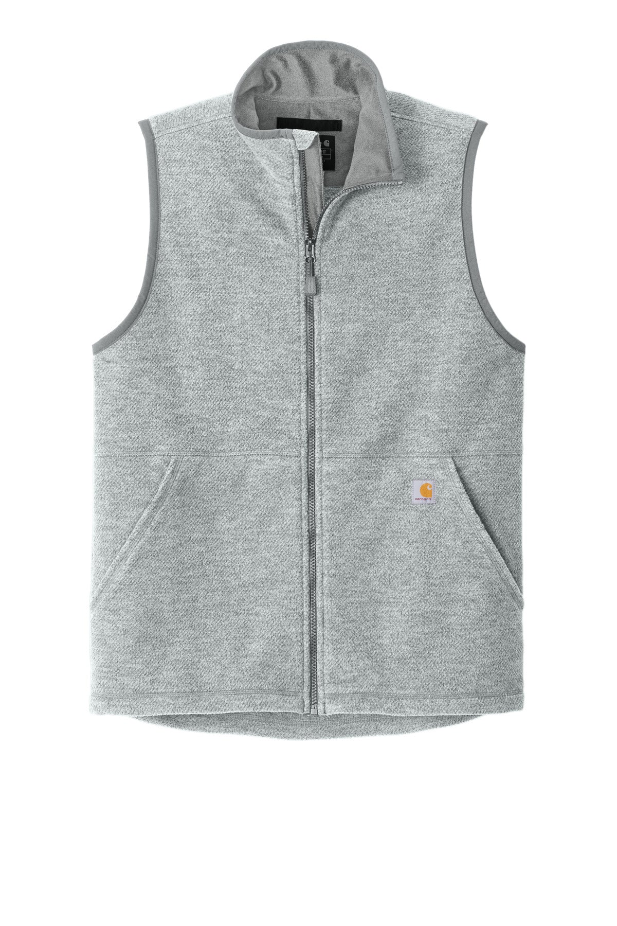 Carhartt Textured Fleece Vest - Heather Grey