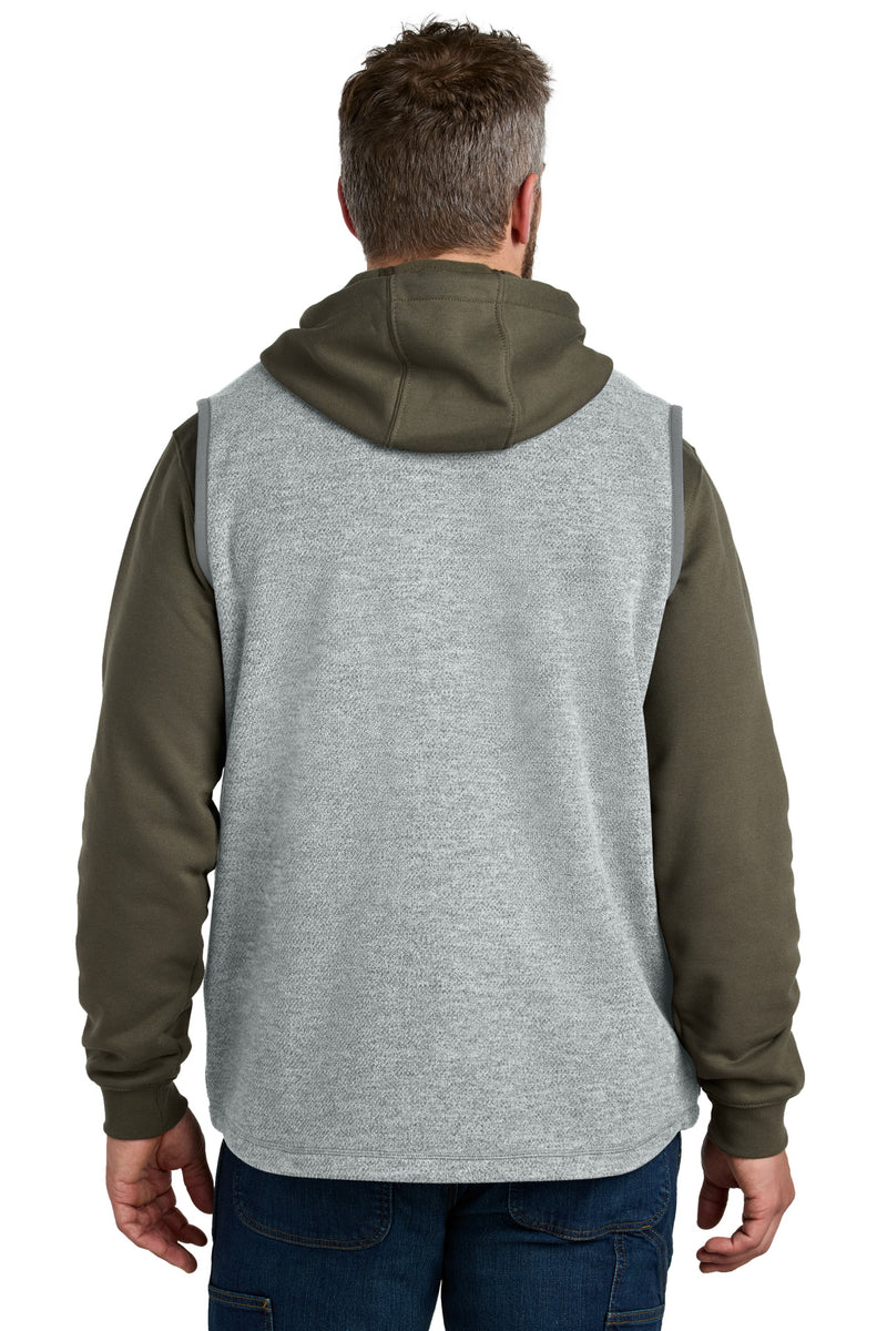 Carhartt Textured Fleece Vest - Heather Grey