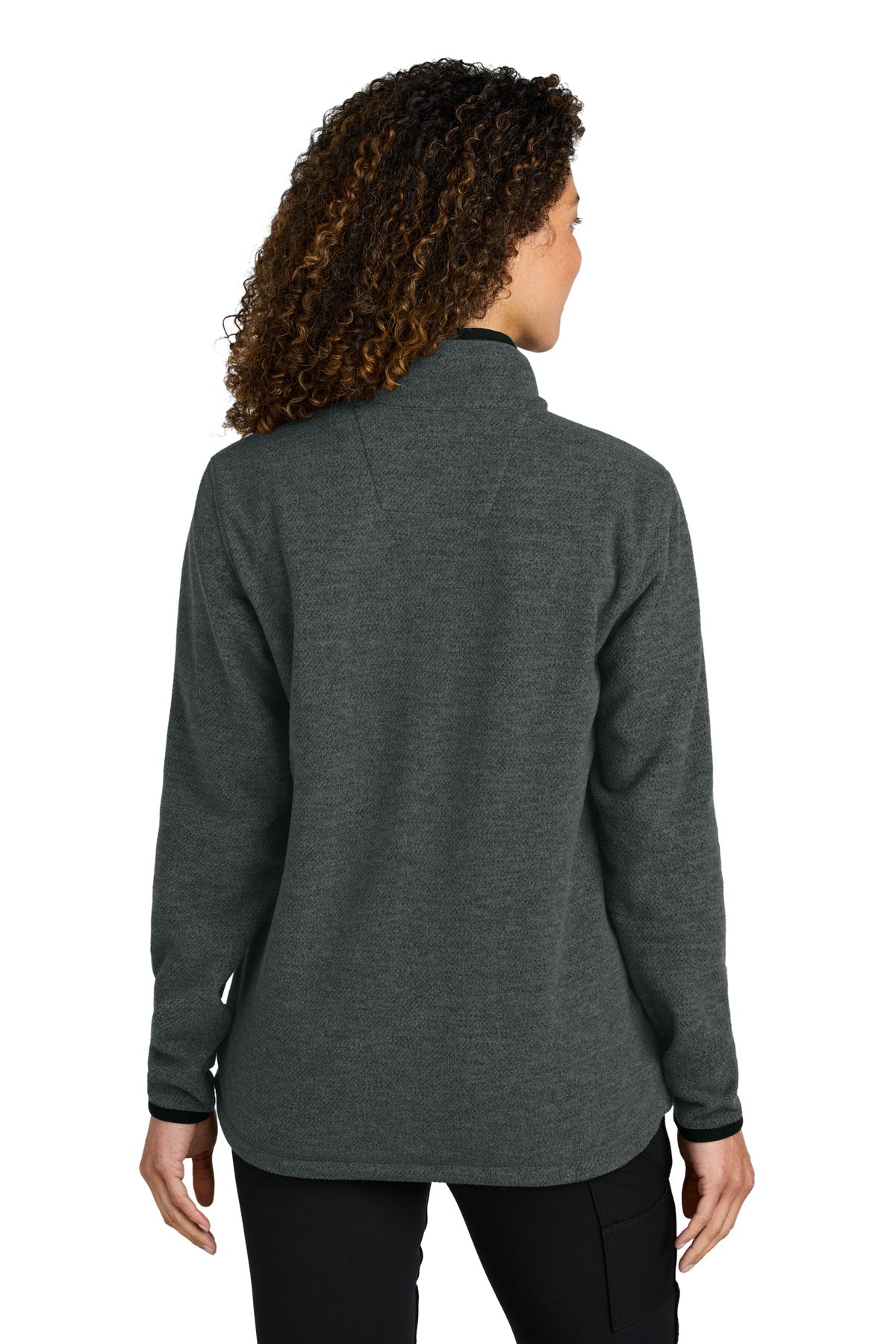 Carhartt Women's Textured Full-Zip Fleece Jacket - Carbon Heather