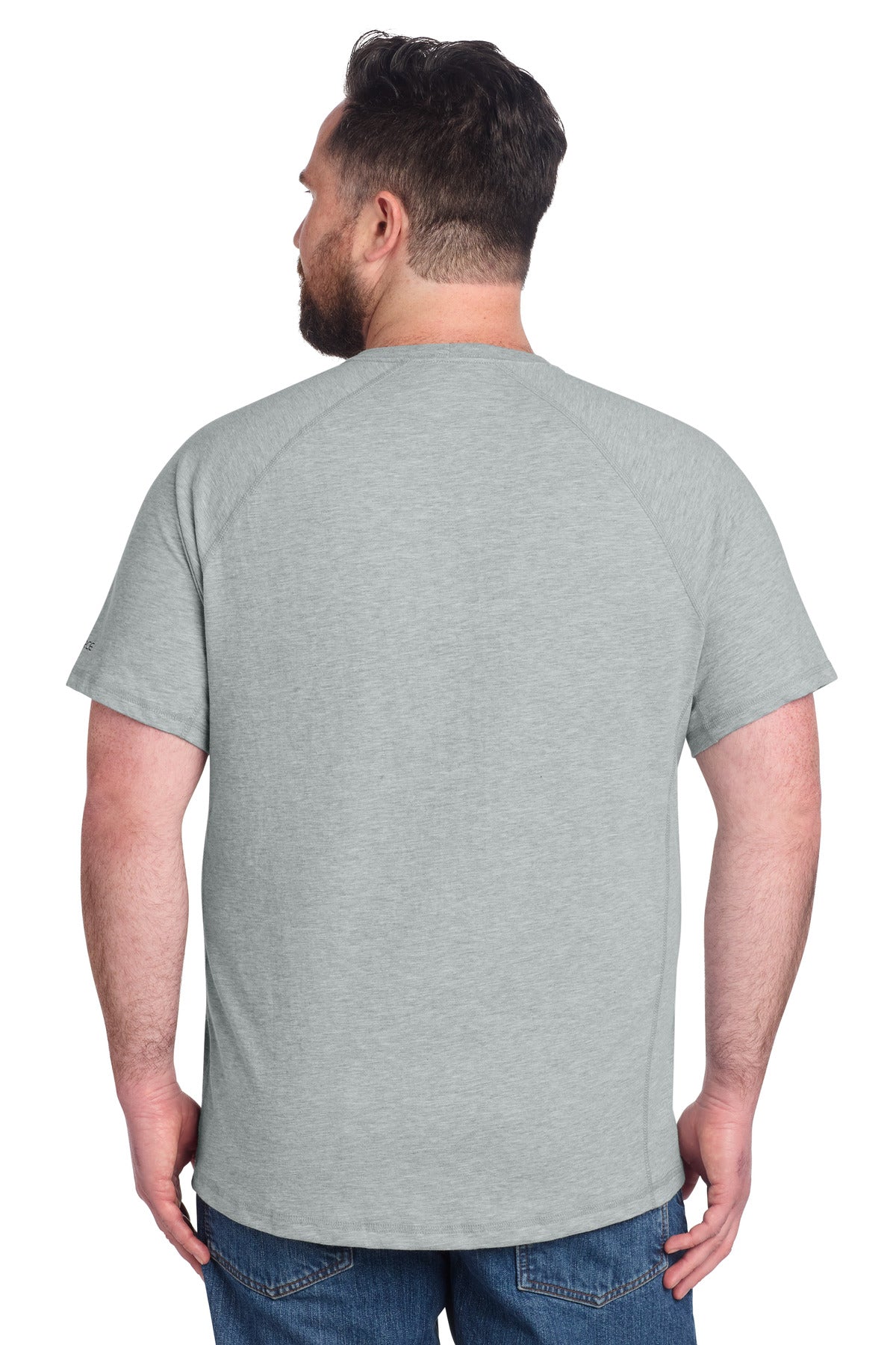 Carhartt Force Short Sleeve Pocket T-Shirt - Heather Grey