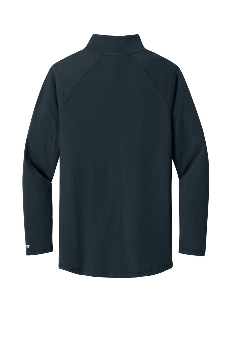 Carhartt Force 1/4-Zip Long Sleeve T-Shirt - Navy