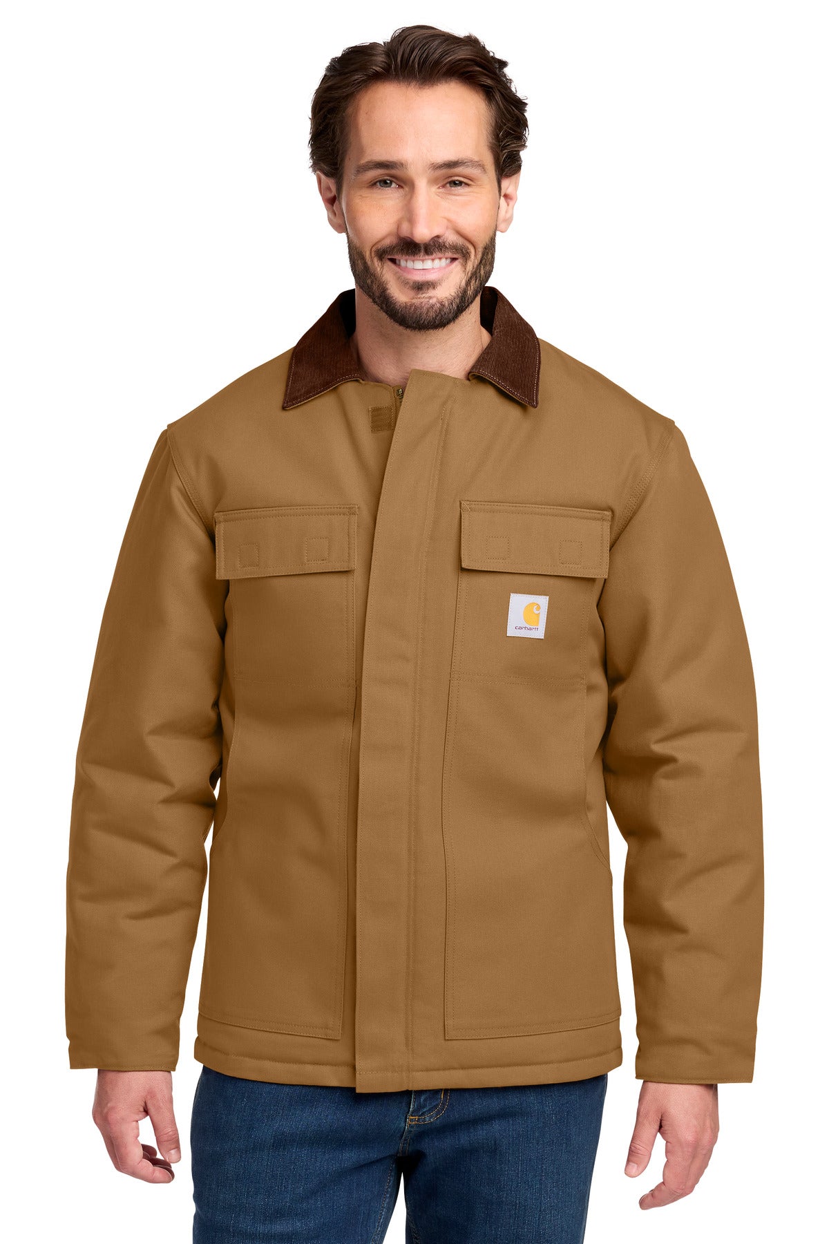 Carhartt Duck Traditional Coat - Carhartt Brown