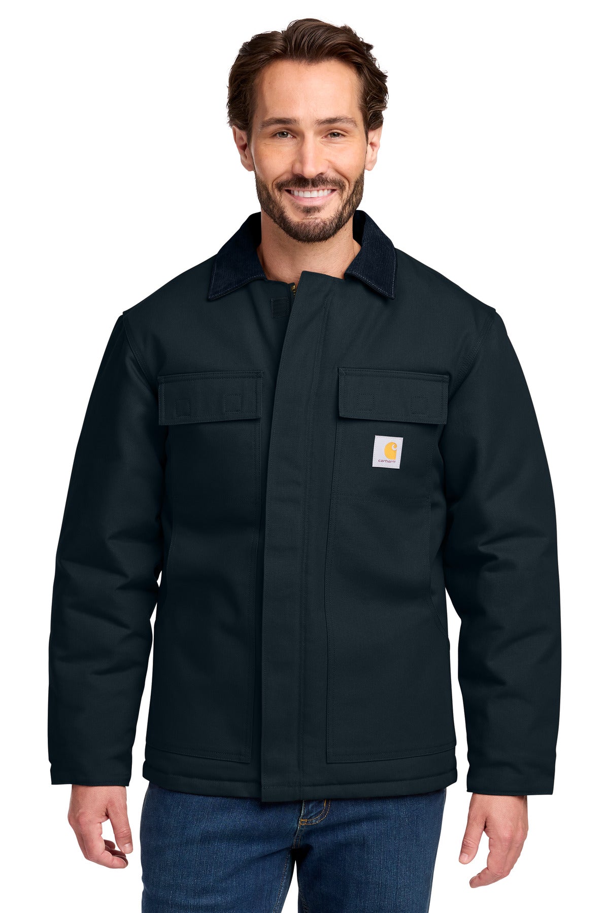 Carhartt Duck Traditional Coat - Dark Navy