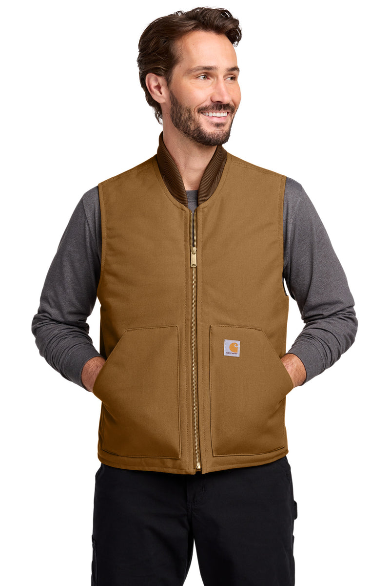 Carhartt Duck Vest - Carhartt Brown