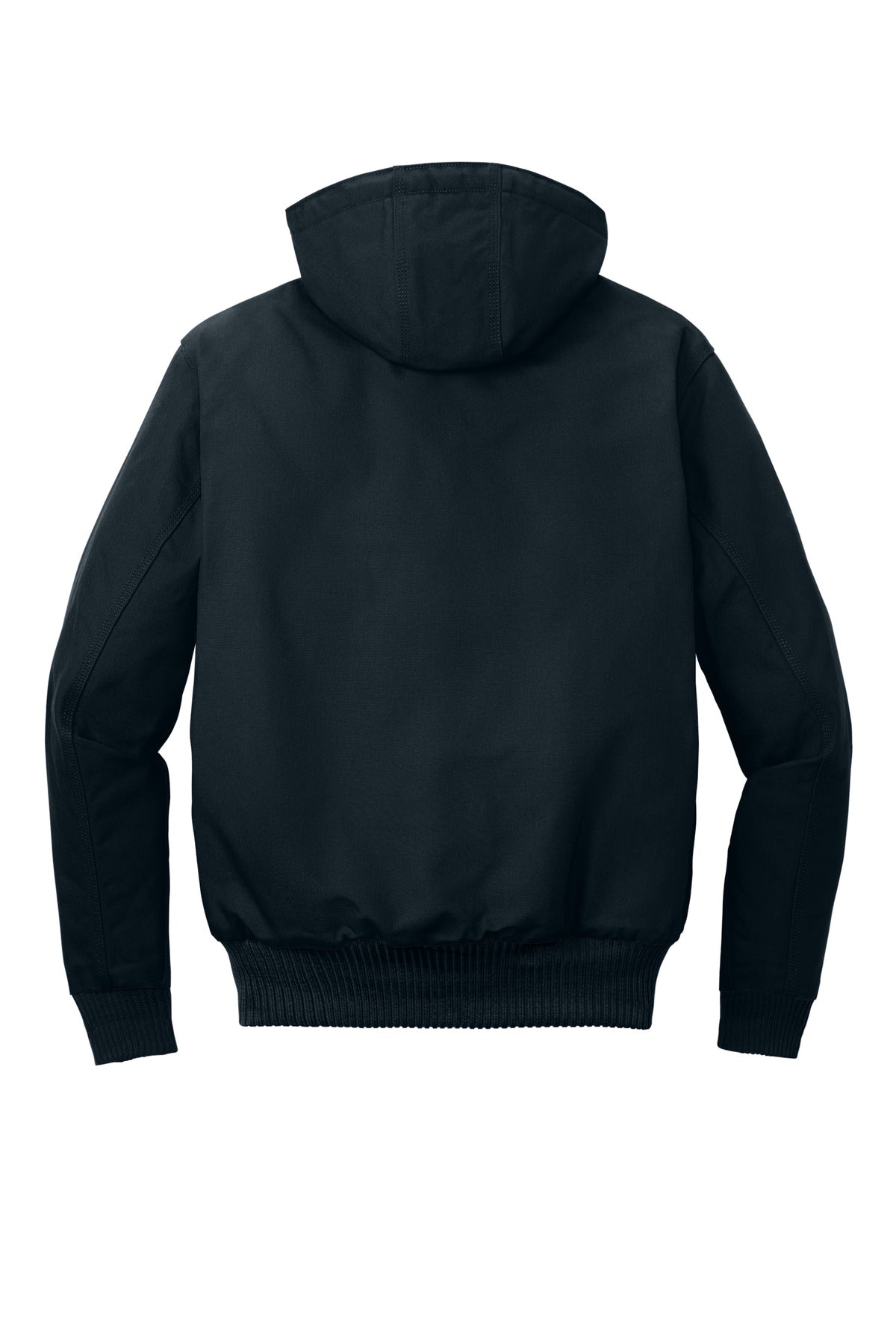 Carhartt Quilted-Flanne-Lined Duck Active Jac - Dark Navy