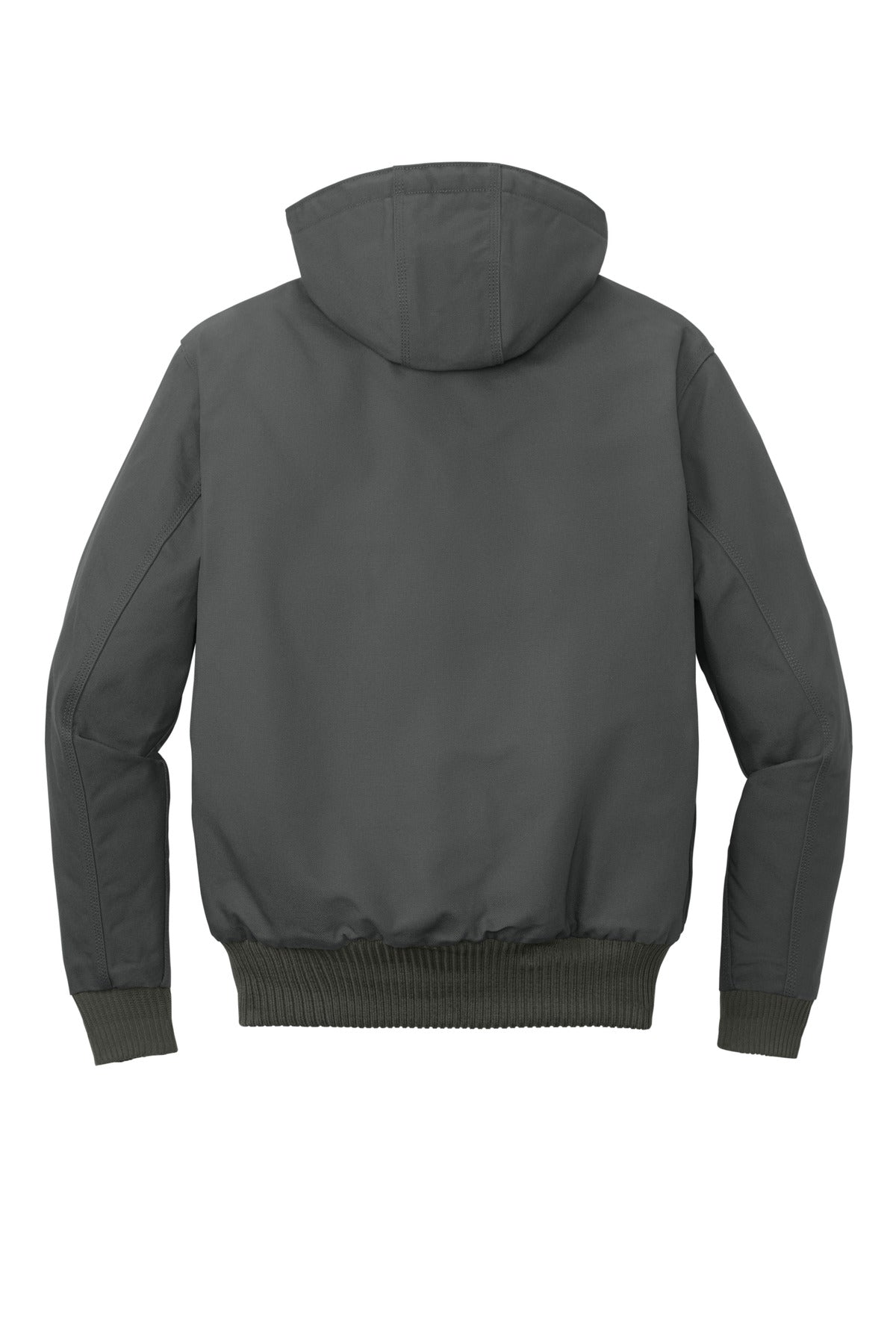 Carhartt Quilted-Flanne-Lined Duck Active Jac - Gravel