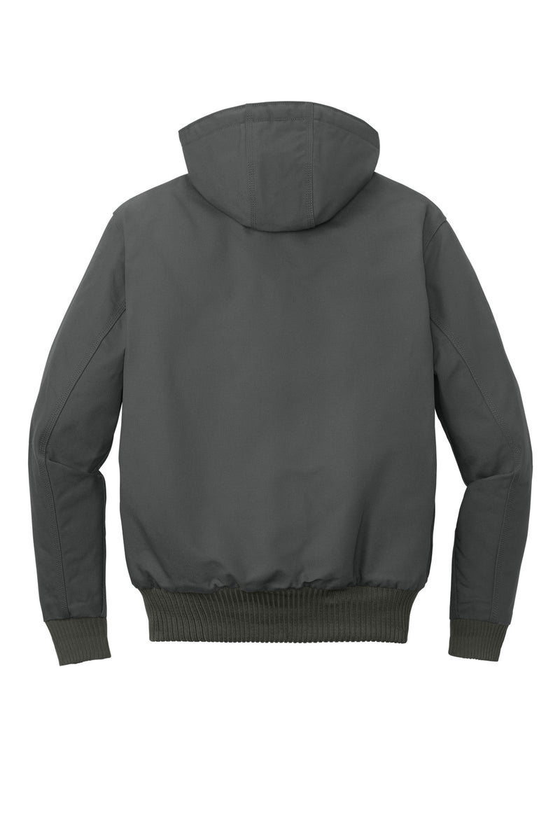 Carhartt Quilted-Flanne-Lined Duck Active Jac - Gravel