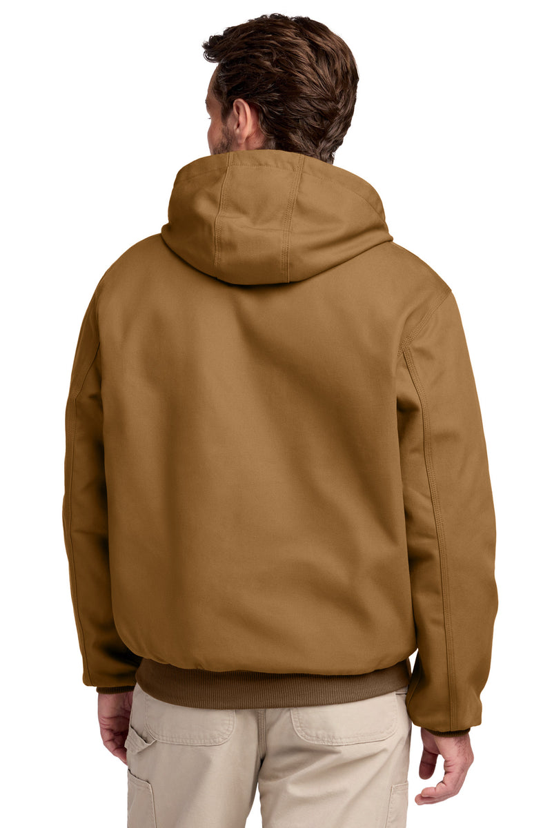 Carhartt Thermal-Lined Duck Active Jac - Carhartt Brown