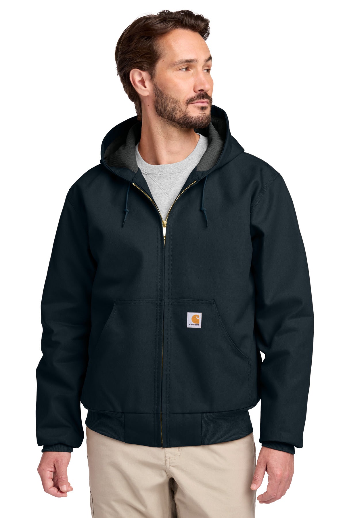 Carhartt Thermal-Lined Duck Active Jac - Dark Navy