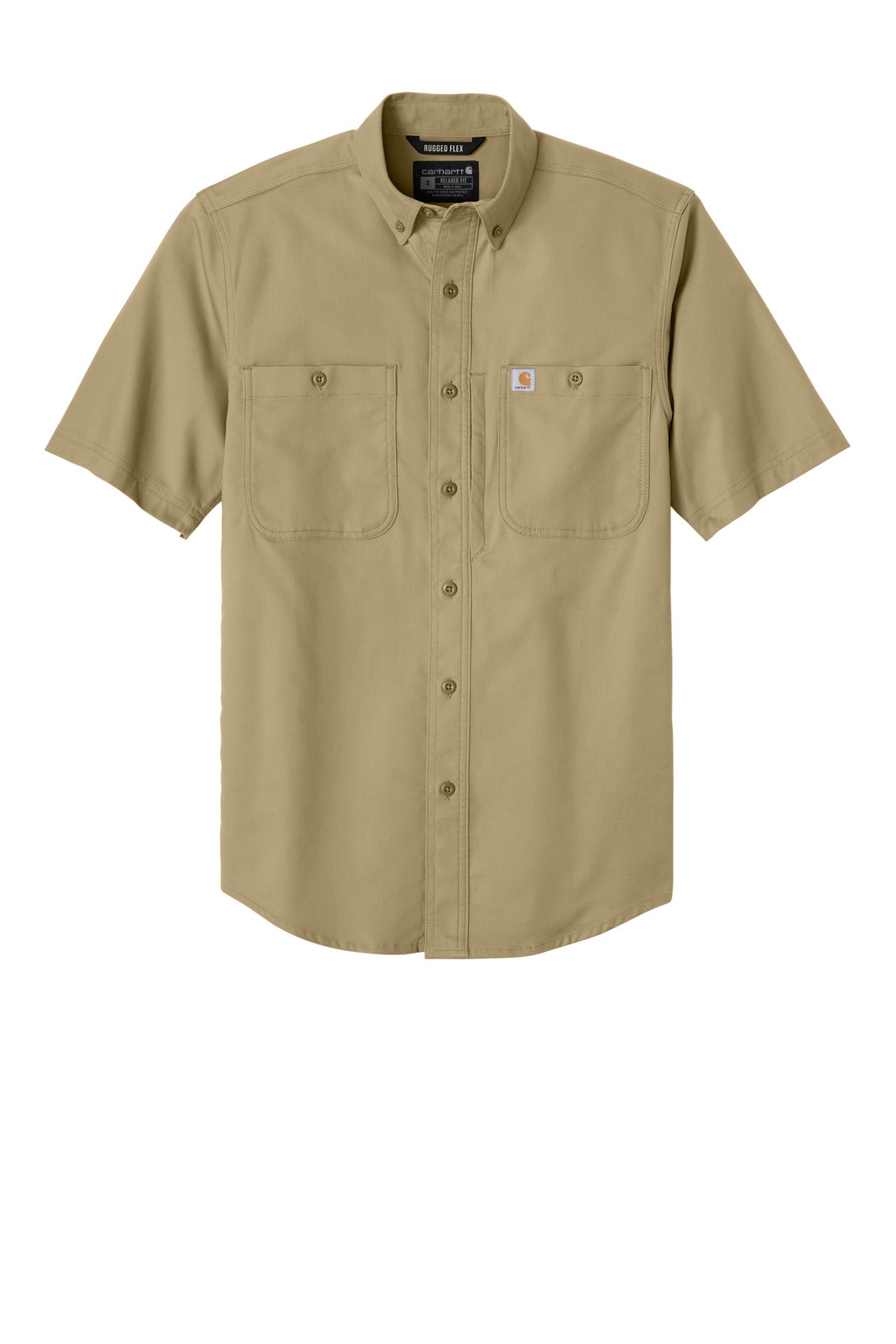 Carhartt Rugged ProfessionalSeries Short Sleeve Shirt - Dark Khaki