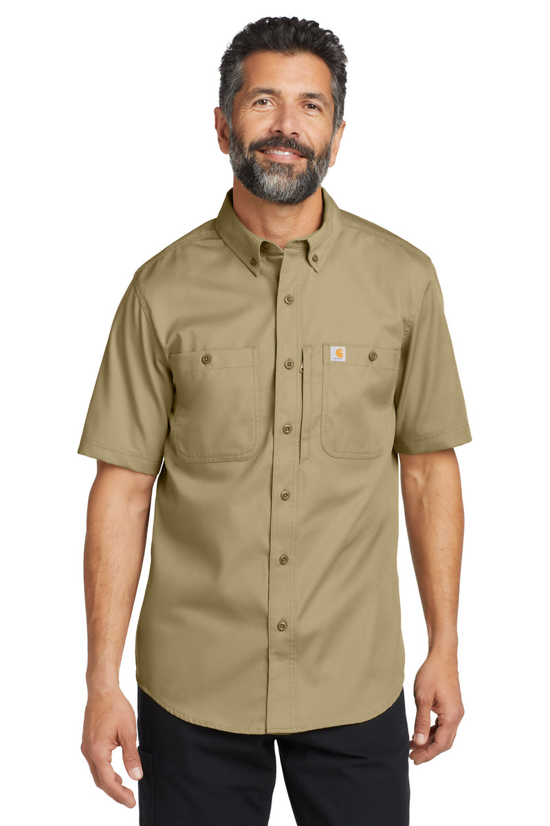 Carhartt Rugged ProfessionalSeries Short Sleeve Shirt - Dark Khaki