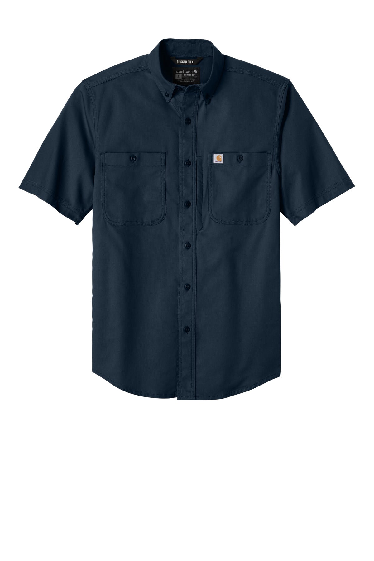 Carhartt Rugged ProfessionalSeries Short Sleeve Shirt - Navy