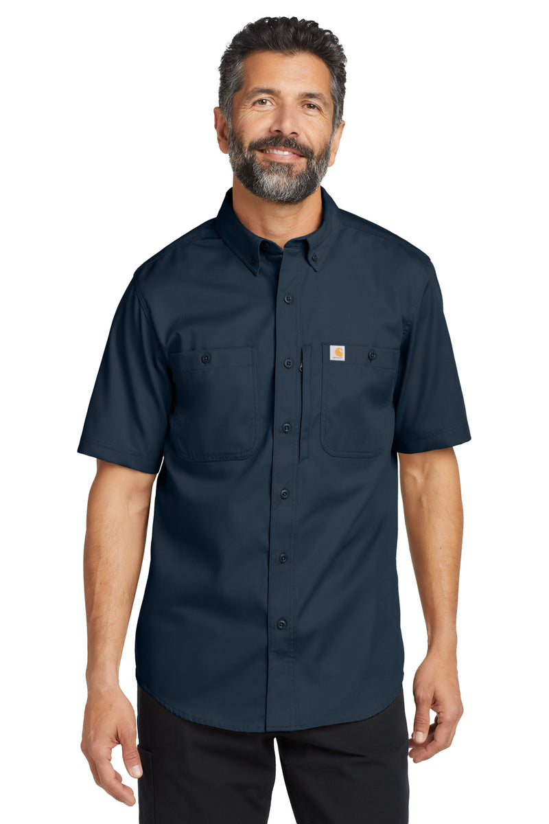 Carhartt Rugged ProfessionalSeries Short Sleeve Shirt - Navy