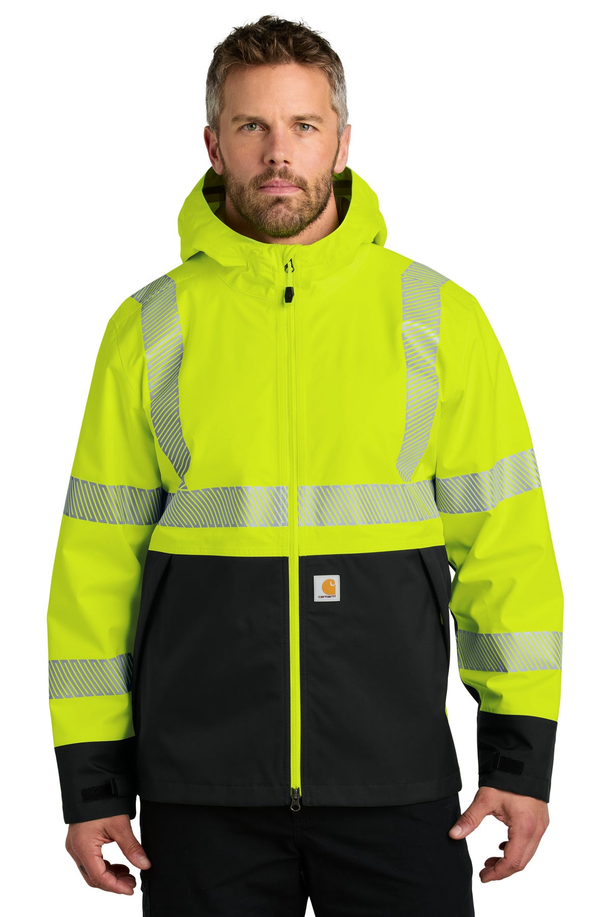 Carhartt ANSI 107 Class 3 Storm Defender Jacket - Brite Lime