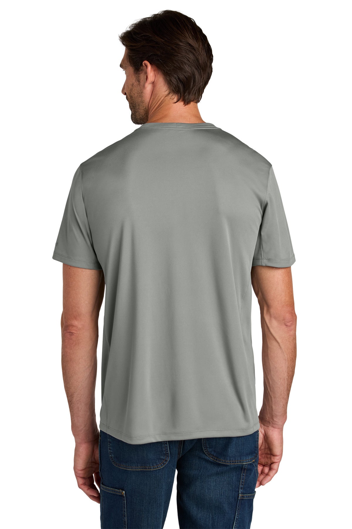 Carhartt Force Sun Defender Short Sleeve T-Shirt - Asphalt Grey