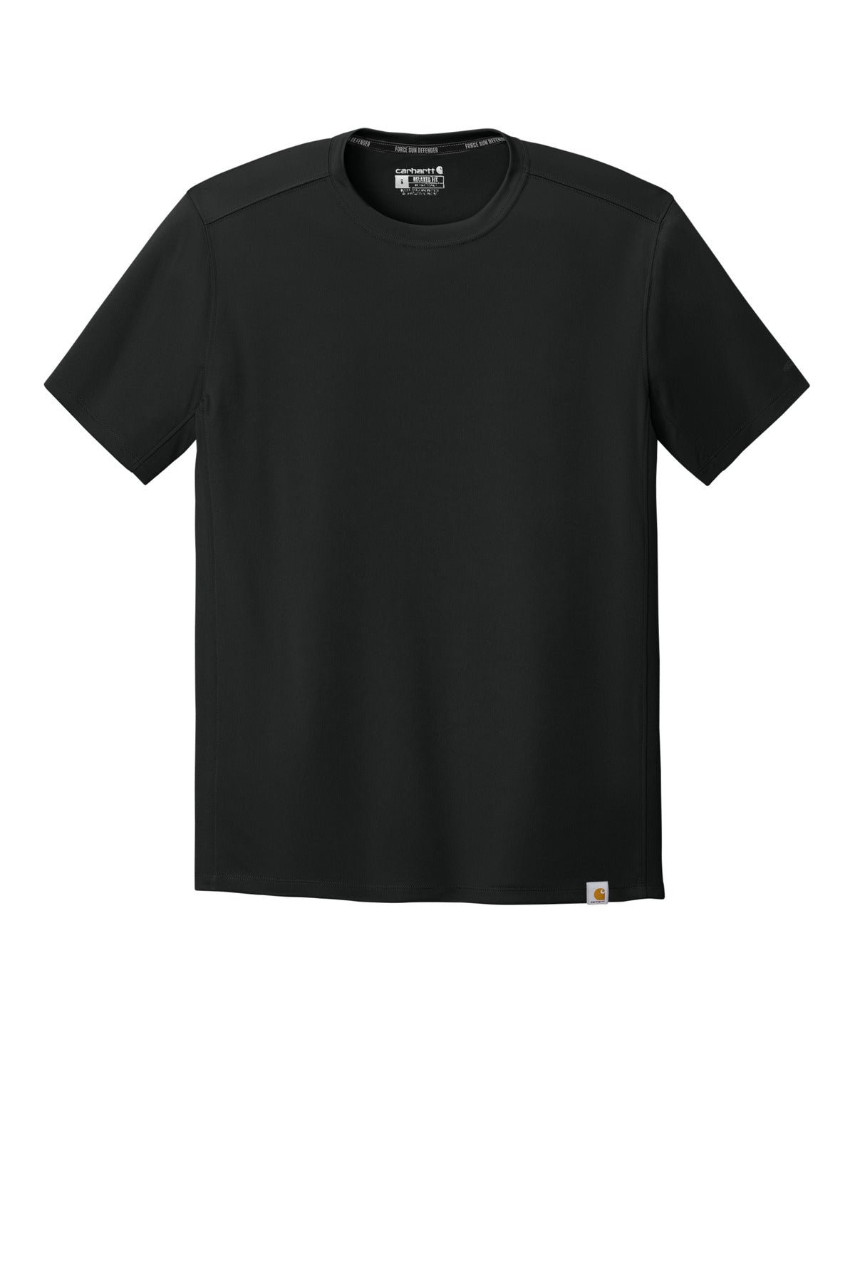 Carhartt Force Sun Defender Short Sleeve T-Shirt - Black