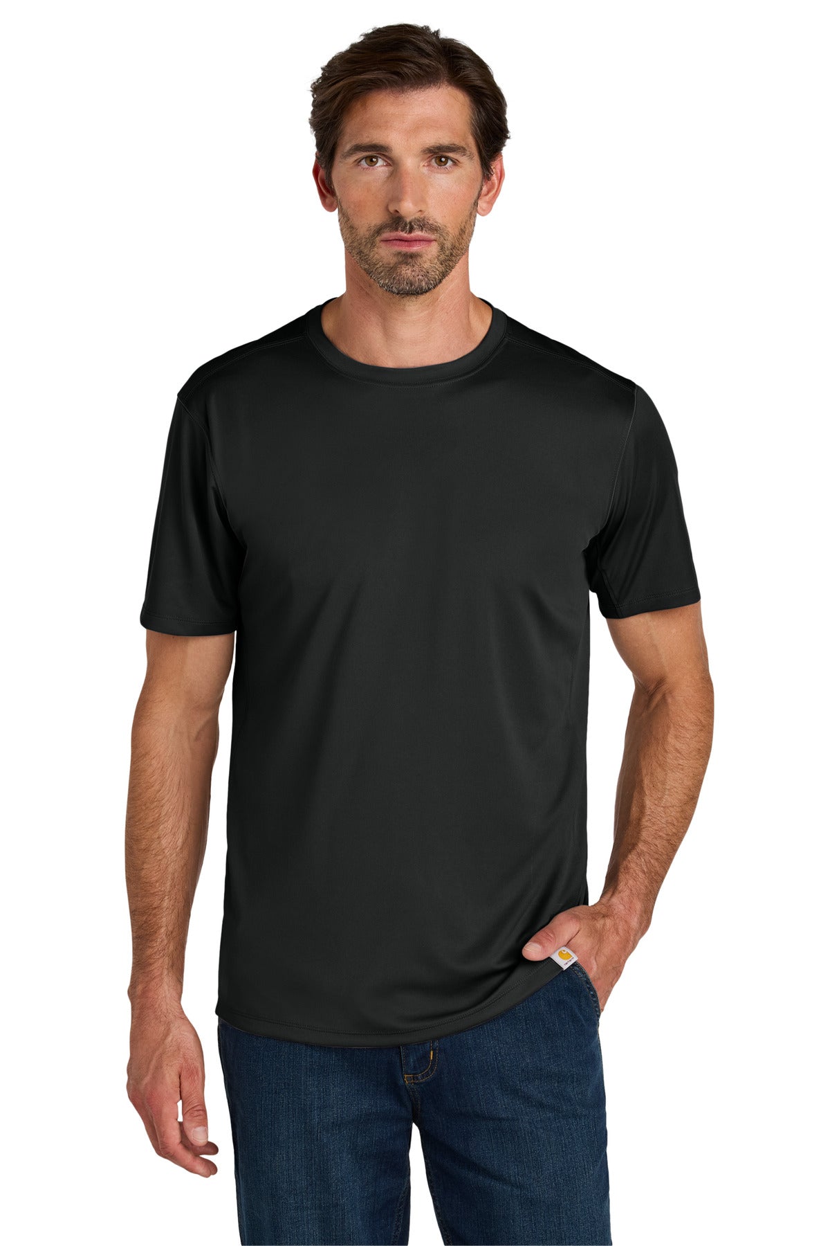 Carhartt Force Sun Defender Short Sleeve T-Shirt - Black