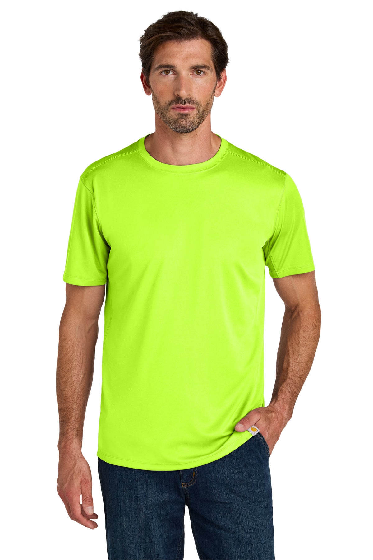 Carhartt Force Sun Defender Short Sleeve T-Shirt - Brite Lime