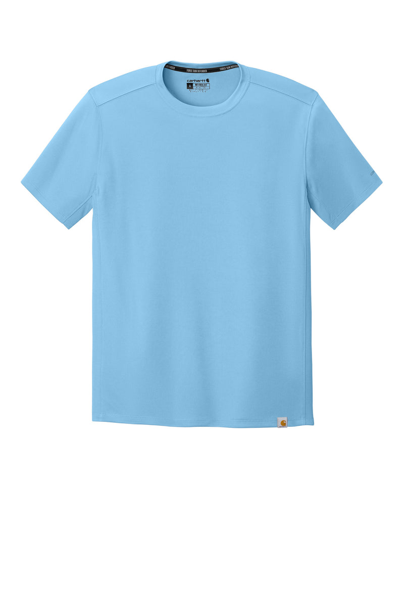 Carhartt Force Sun Defender Short Sleeve T-Shirt - Fresh Water Blue