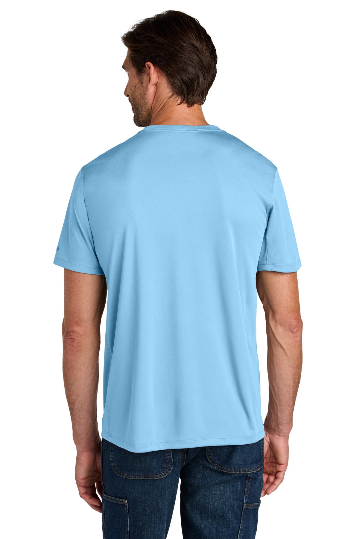 Carhartt Force Sun Defender Short Sleeve T-Shirt - Fresh Water Blue
