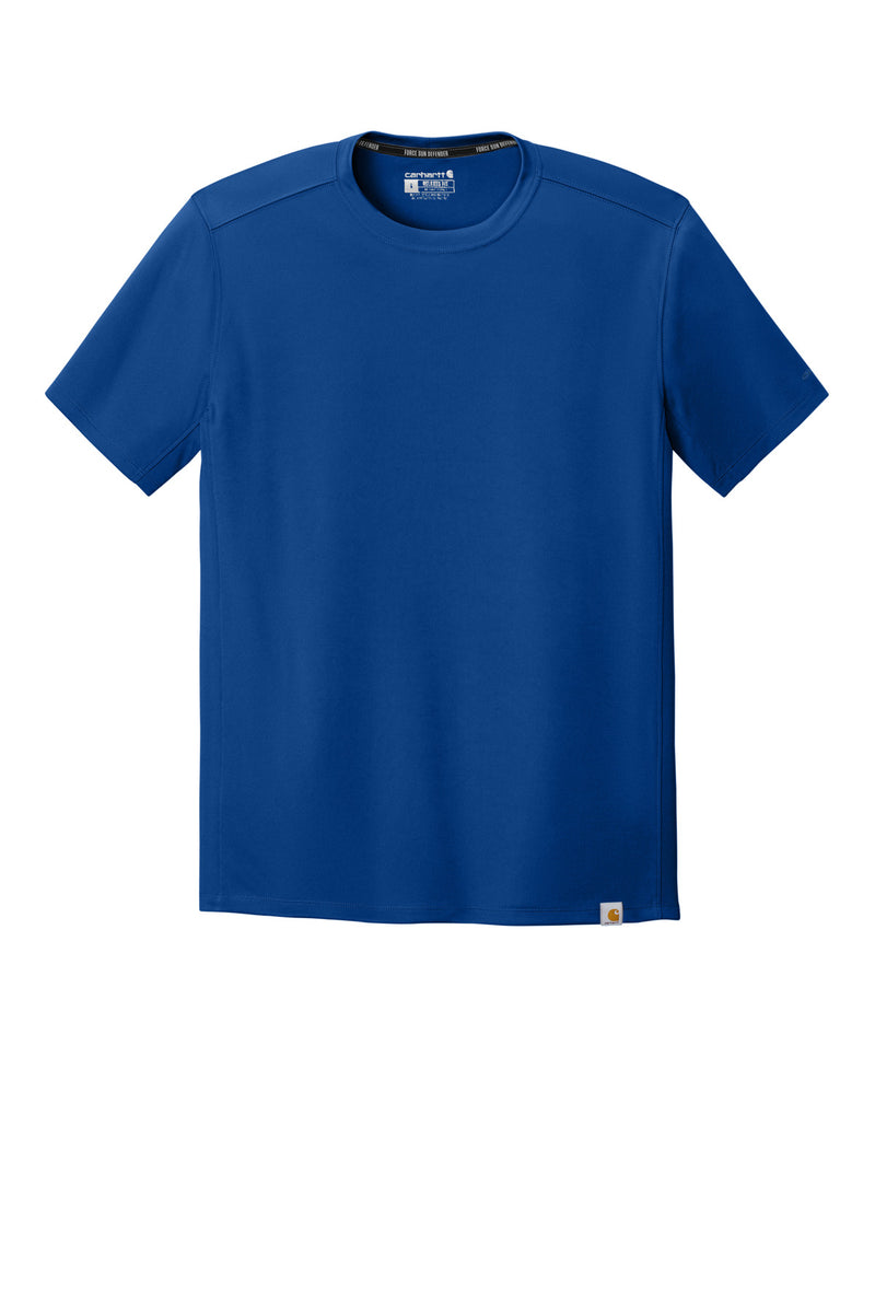 Carhartt Force Sun Defender Short Sleeve T-Shirt - Royal Glass Blue