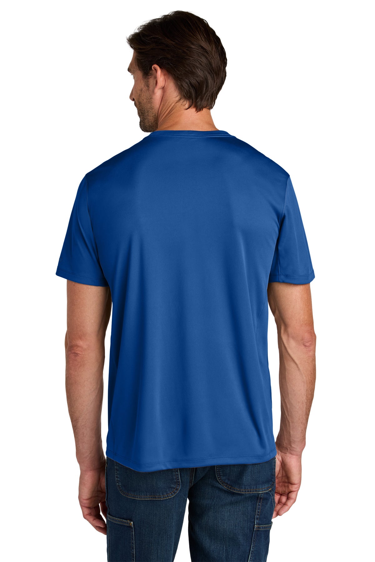 Carhartt Force Sun Defender Short Sleeve T-Shirt - Royal Glass Blue