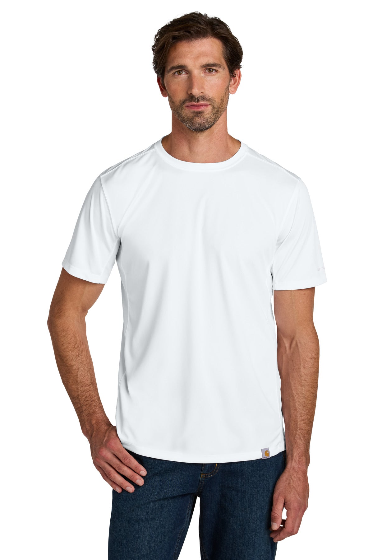Carhartt Force Sun Defender Short Sleeve T-Shirt - White