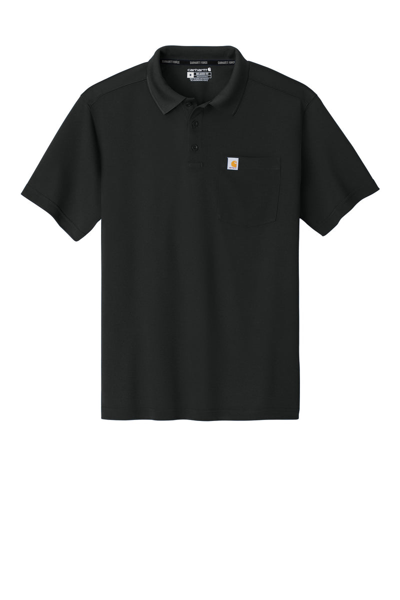 Carhartt Force Snag-Resistant Pocket Polo - Black