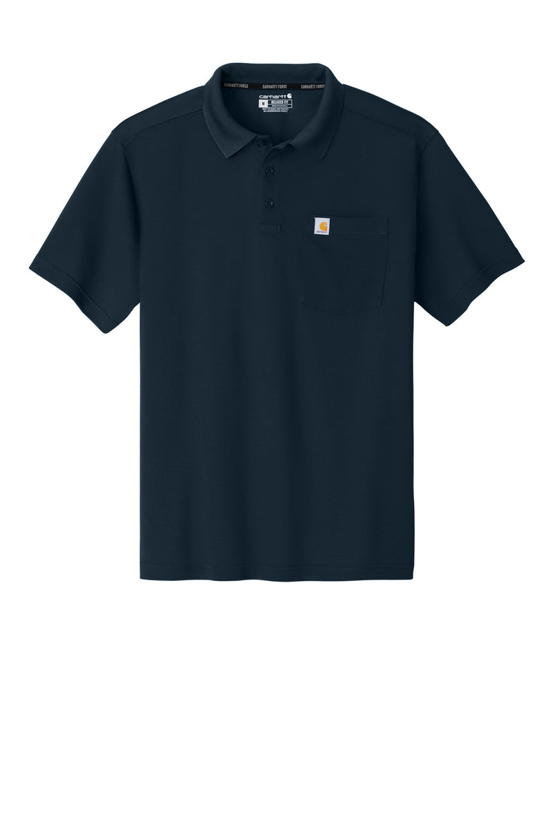 Carhartt Force Snag-Resistant Pocket Polo - Navy