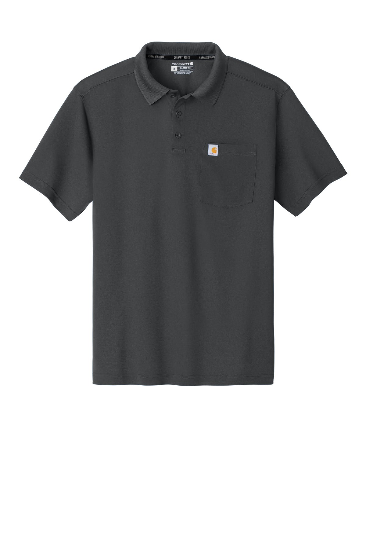 Carhartt Force Snag-Resistant Pocket Polo - Shadow Grey