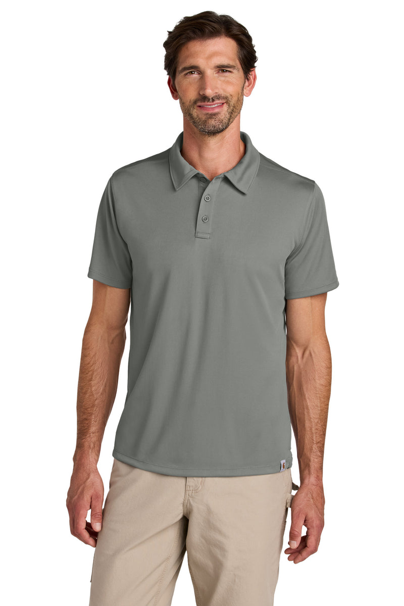 Carhartt Force Sun Defender Polo - Asphalt Grey