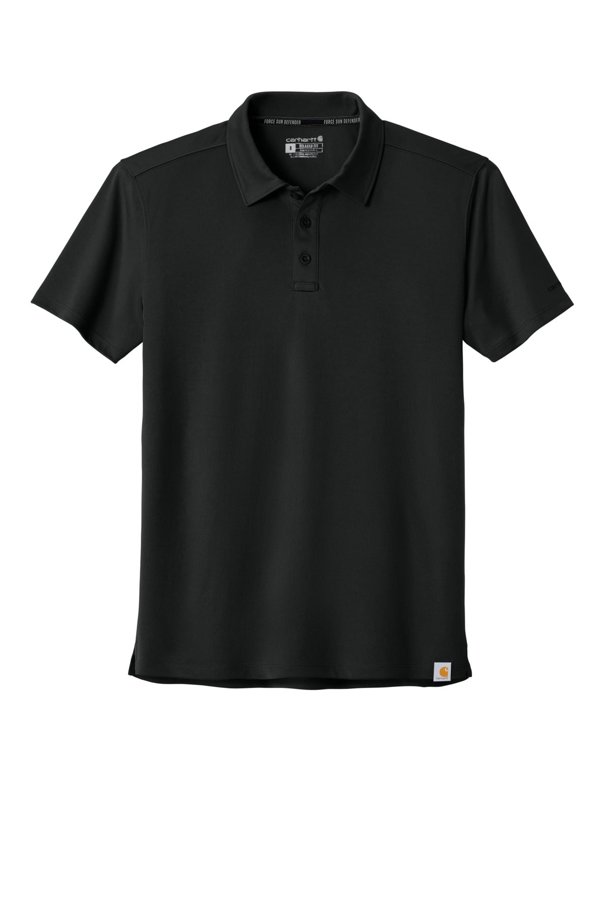 Carhartt Force Sun Defender Polo - Black