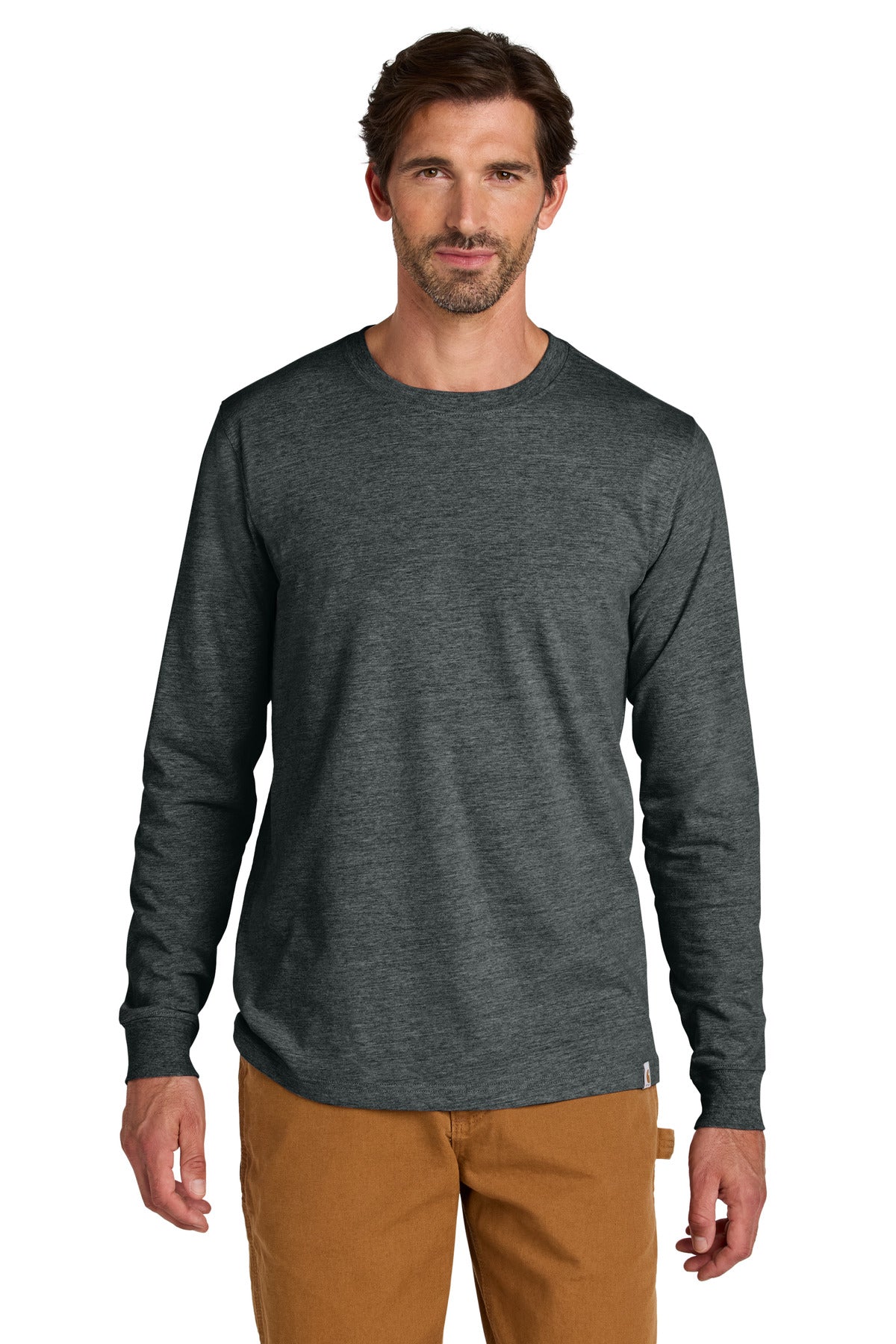 Carhartt Long Sleeve T-Shirt - Carbon Heather