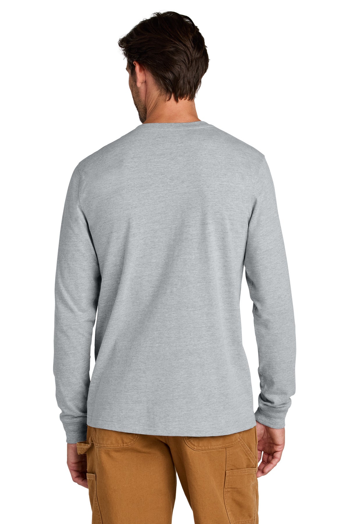 Carhartt Long Sleeve T-Shirt - Heather Grey
