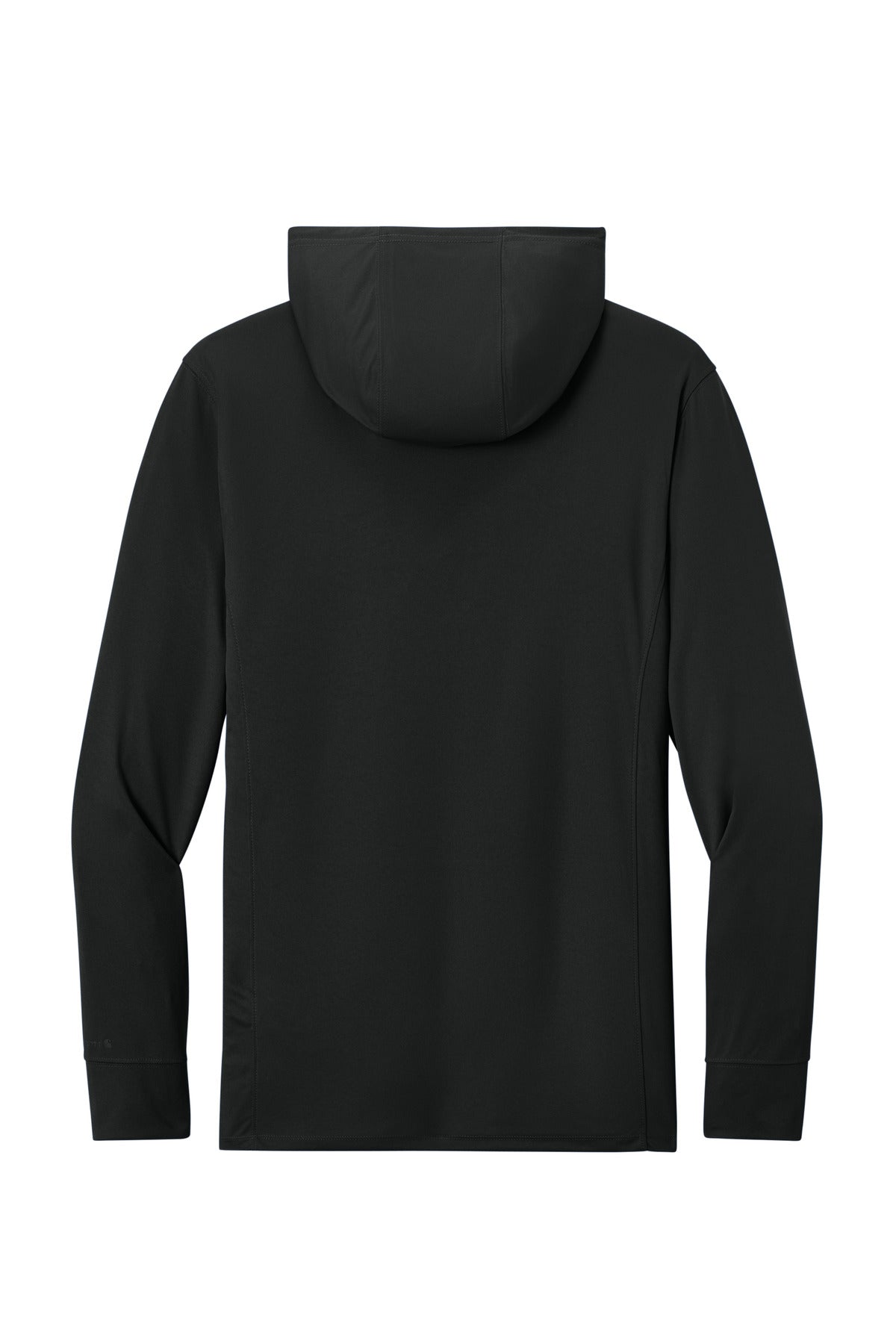 Carhartt Force Sun Defender Long Sleeve Hooded T-Shirt - Black
