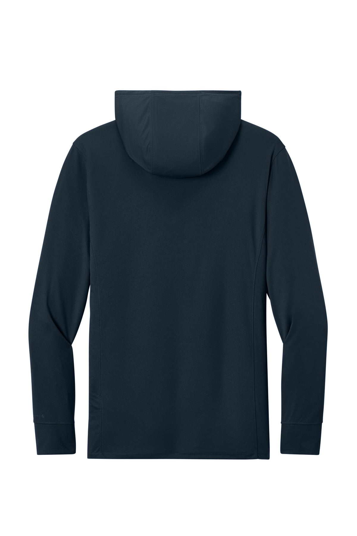 Carhartt Force Sun Defender Long Sleeve Hooded T-Shirt - Navy